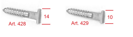 T-Schroef 14mm 1.000 stuks