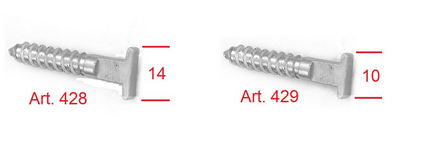 T-Schroef 10mm. 1.000 stuks