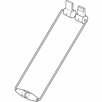  multirail armatuur &#039;classic&#039; chroom 50 cm