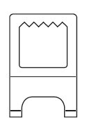 foam-board hanger extra zwaar per 1000 stuks