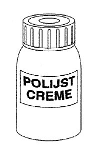 polijstcreme rijk-bleek goud 25 ml