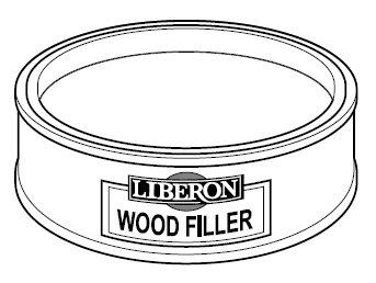 wood filler opvulmiddel kleur neutral