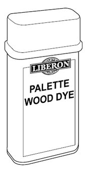 palette wood dye kleur walnut