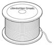 staaldraad soepel blank gevlochten 1,0mm 670m